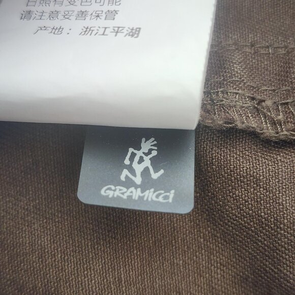 Gramicci Pants Mens Medium Olive Webbing Belt Elastic Waist Climbing G105-OGT - Picture 10 of 15